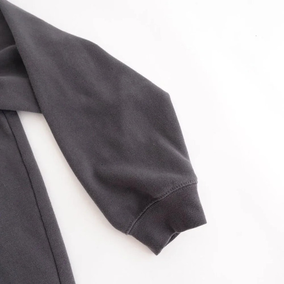 Colosseum Gray Green Embroidered Mi State Spartans Collegiate Half Zip Sweater - Picture 4 of 9